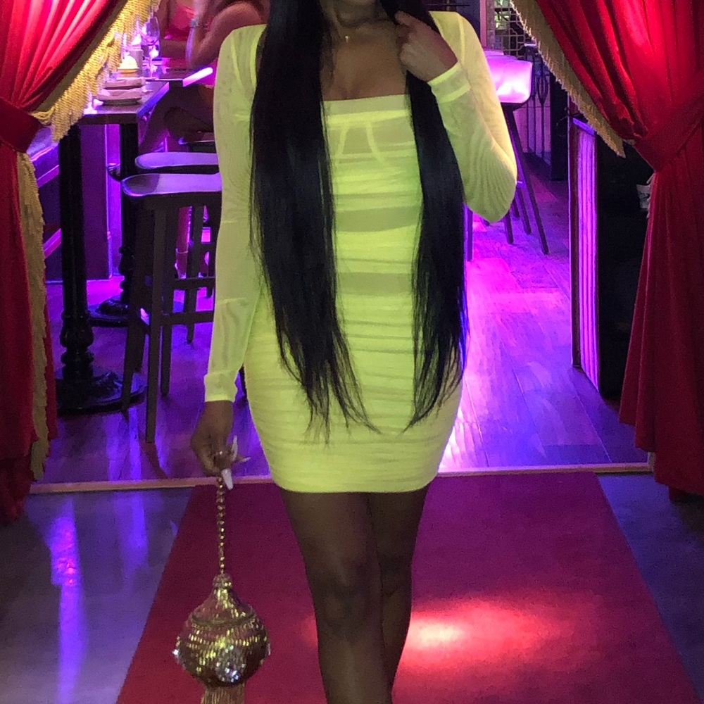 House of CB Mesh Dress